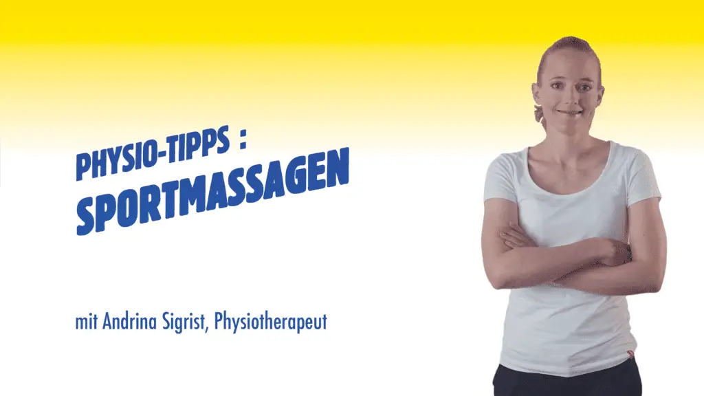 4 Griffe der Sportmassage zum Vorbeugen von Verletzungen und zur Muskelentspannung
