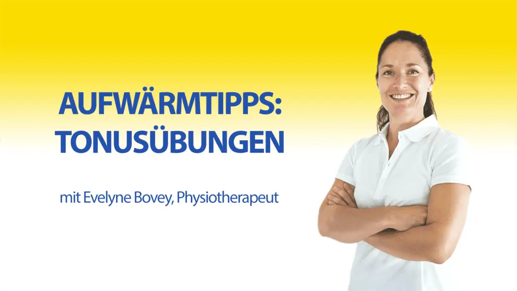 Aufwärmtipps: Tonusübungen